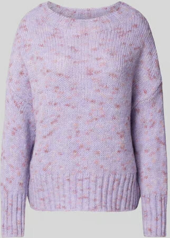 Rich & Royal Gebreide pullover met ronde hals - Foto 2
