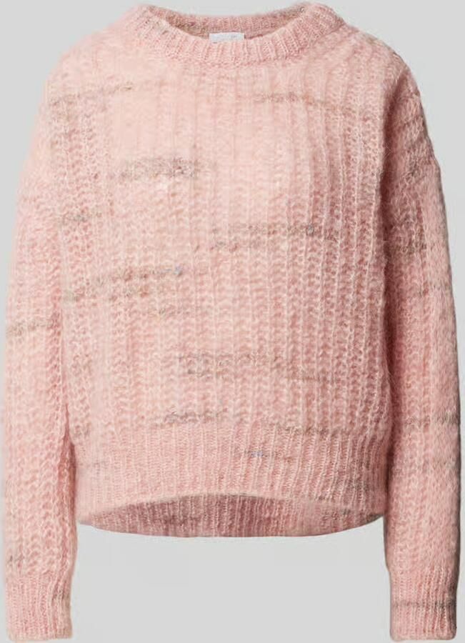 Rich & Royal Gebreide pullover met ronde hals - Foto 2