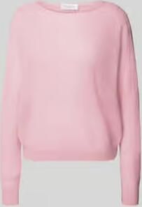 Rich & Royal Gebreide pullover van alpacamix model 'SOFT ORCHID'