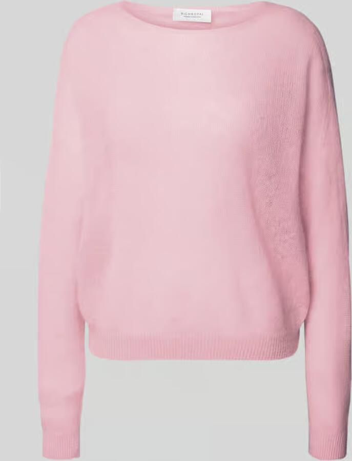 Rich & Royal Gebreide pullover van alpacamix model 'SOFT ORCHID' - Foto 2