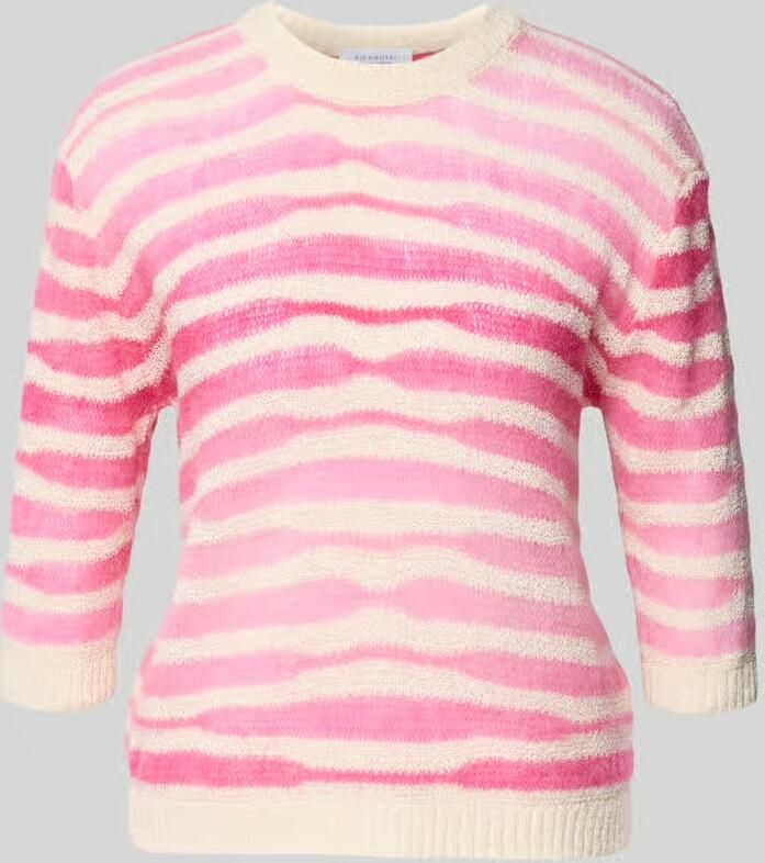 Rich & Royal Gebreide pullover van Mohair-mix met 3 4-mouw - Foto 2