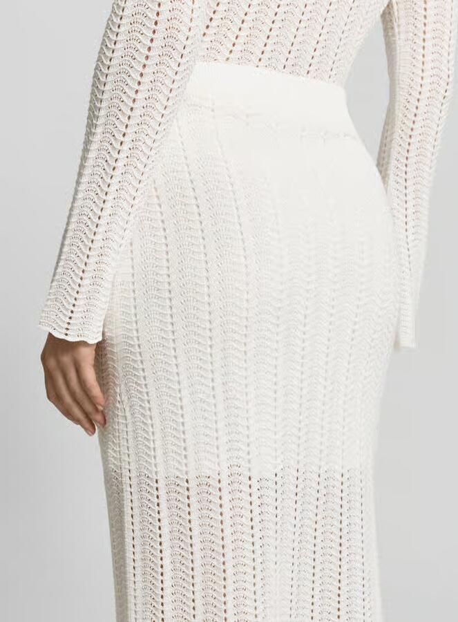 Rich & Royal Gebreide rok met elastische band