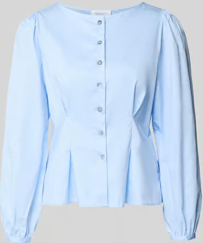 Rich & Royal Getailleerde Blouse met Ronde hals - Foto 2