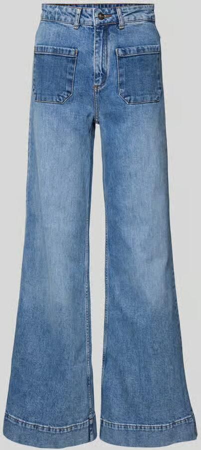 Rich & Royal Donkerblauwe Denim Jeans Blue Dames - Foto 3