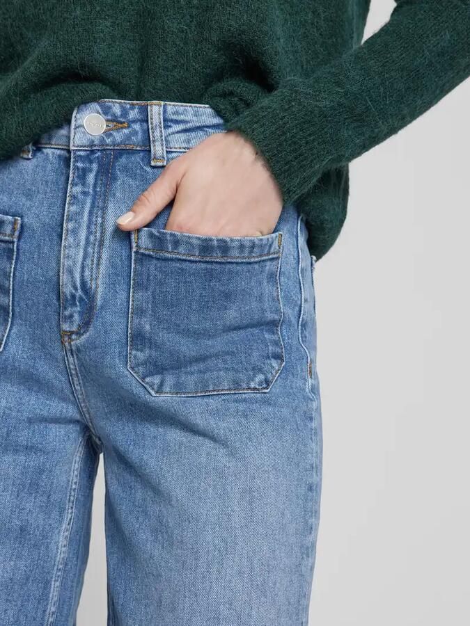 Rich & Royal Donkerblauwe Denim Jeans Blue Dames - Foto 4
