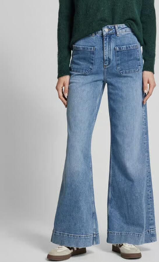 Rich & Royal Donkerblauwe Denim Jeans Blue Dames - Foto 8