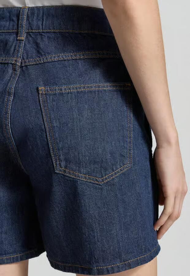 Rich & Royal korte jeans met steekzakken
