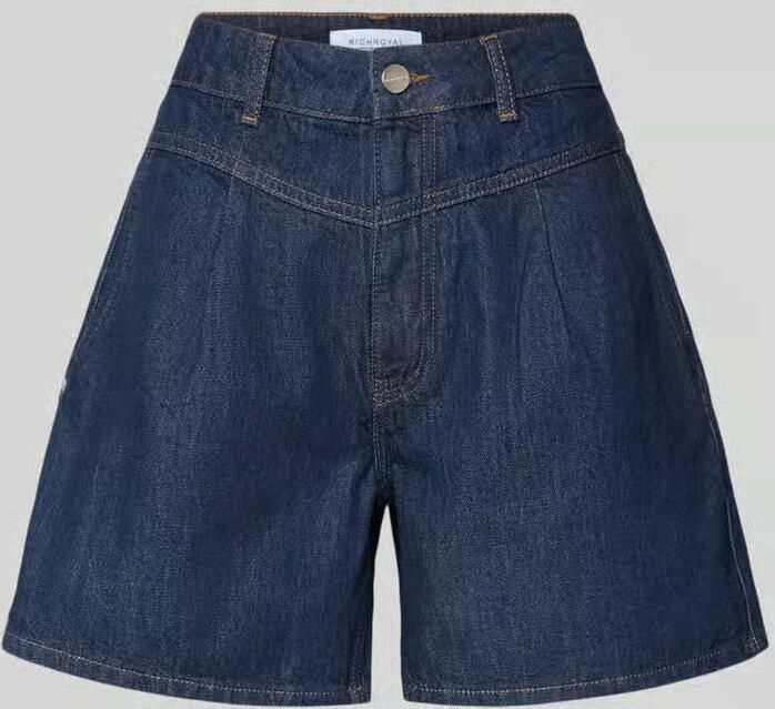 Rich & Royal korte jeans met steekzakken - Foto 2