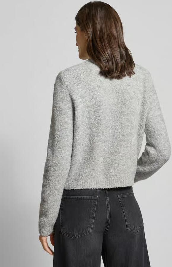 Rich & Royal Loose fit gebreid vest met wol-aandeel