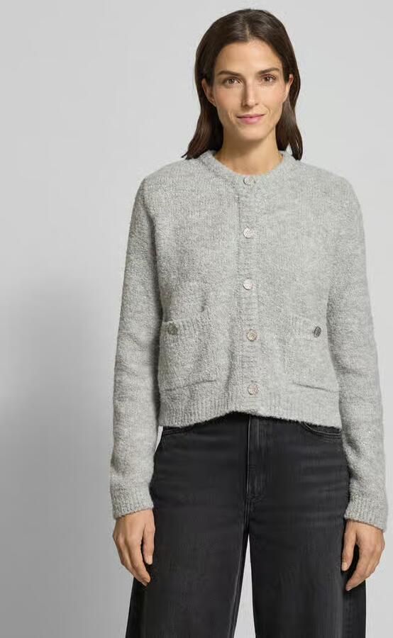 Rich & Royal Loose fit gebreid vest met wol-aandeel - Foto 2