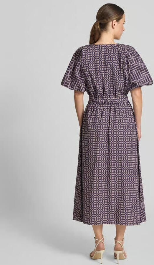 Rich & Royal Midi-jurk in all-over look met Strikceintuur