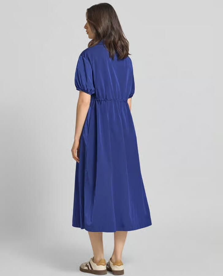 Rich & Royal midi-jurk met korte ritssluiting en trekkoord bij de taille - Foto 2