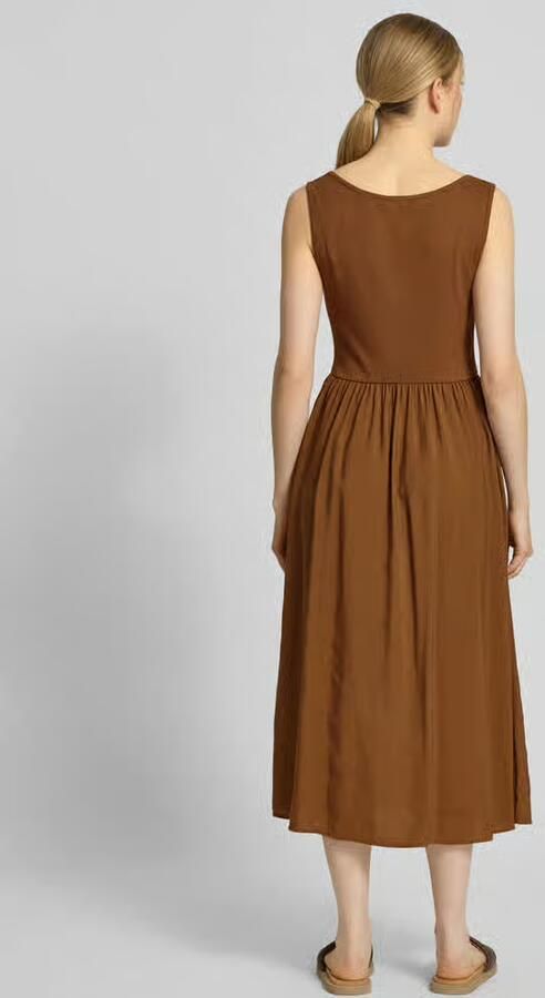 Rich & Royal midi-jurk met opgestikte zakken - Foto 3