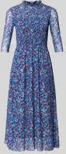 Rich & Royal midi-jurk met smokdetail