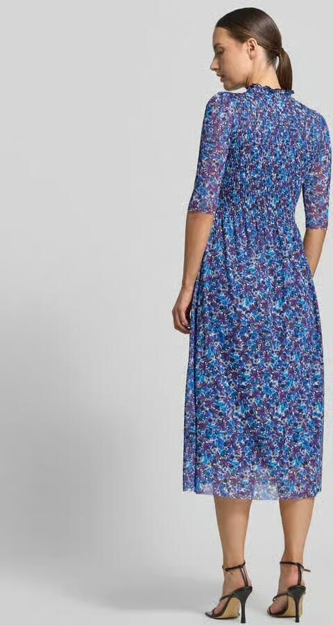 Rich & Royal midi-jurk met smokdetail - Foto 3