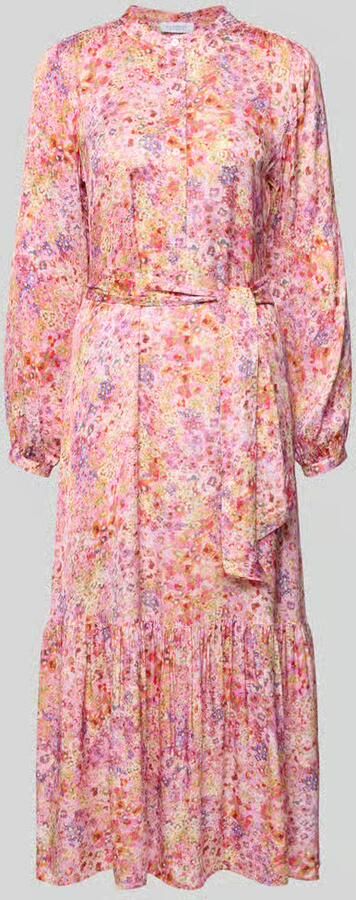 Rich & Royal Midijurk van viscose met ceintuur - Foto 2