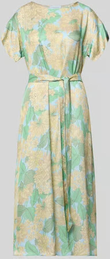 Rich & Royal Midijurk van viscose met ceintuur - Foto 2