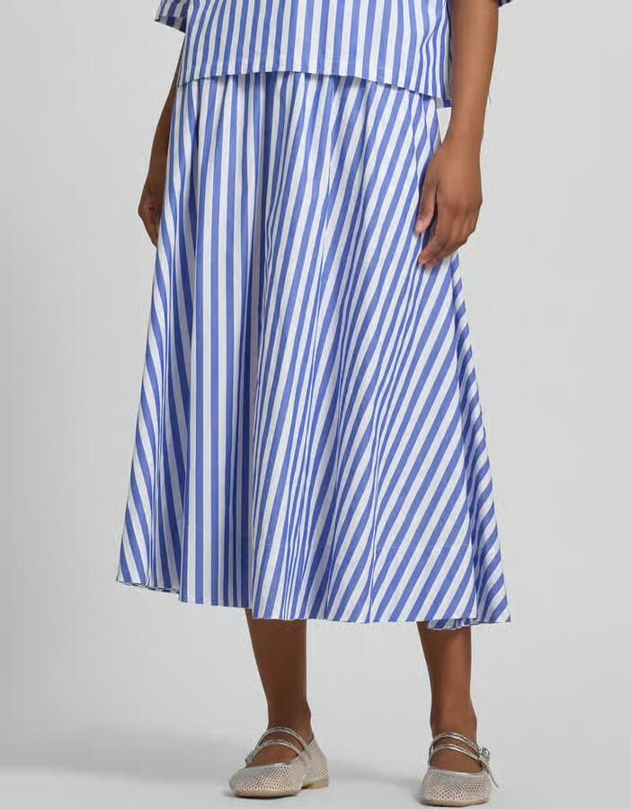 Rich & Royal Midirok in all-over look met elastische band - Foto 2
