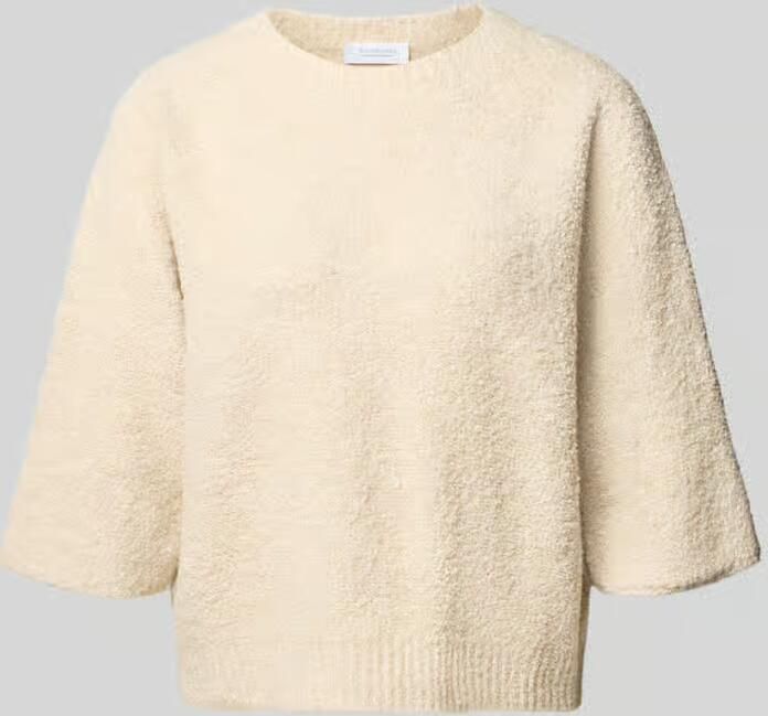 Rich & Royal pullover in relaxed fit met lanawol-aandeel