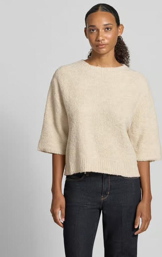 Rich & Royal pullover in relaxed fit met lanawol-aandeel - Foto 3