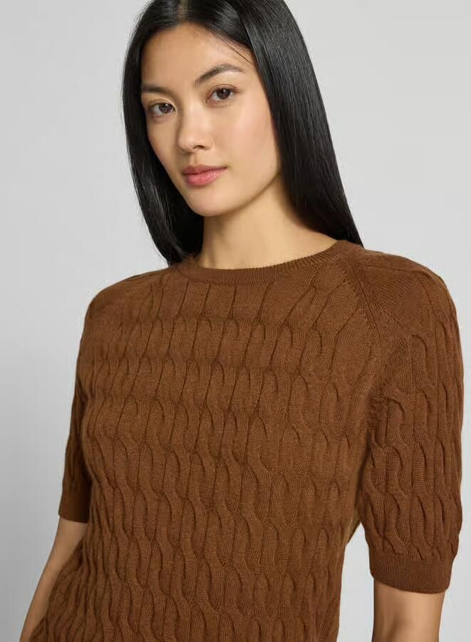Rich & Royal pullover in slim fit van wolmix met kasjmier-aandeel