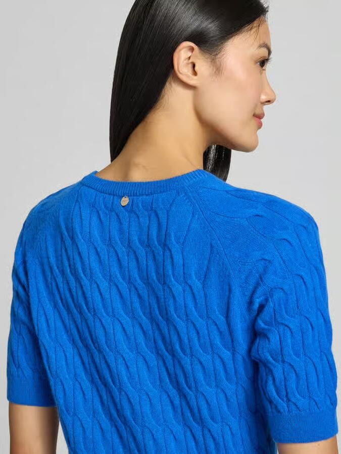 Rich & Royal pullover in slim fit van wolmix met kasjmier-aandeel