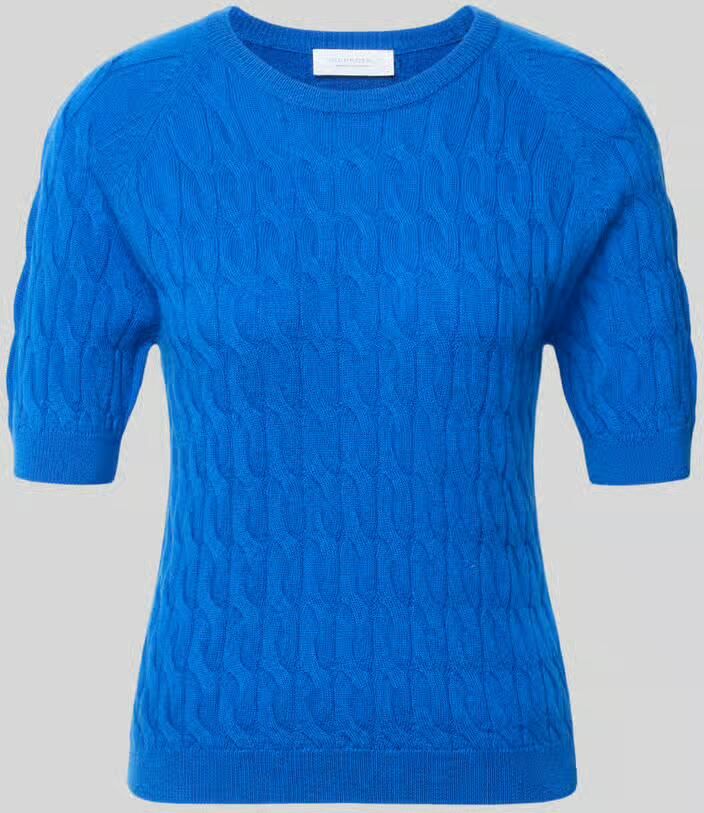 Rich & Royal pullover in slim fit van wolmix met kasjmier-aandeel - Foto 2