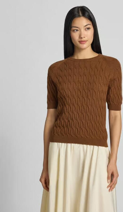Rich & Royal pullover in slim fit van wolmix met kasjmier-aandeel - Foto 3