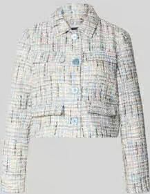 Rich & Royal regular fit blazer in bouclé-look