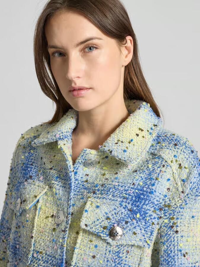 Rich & Royal Regular fit blazer met wol