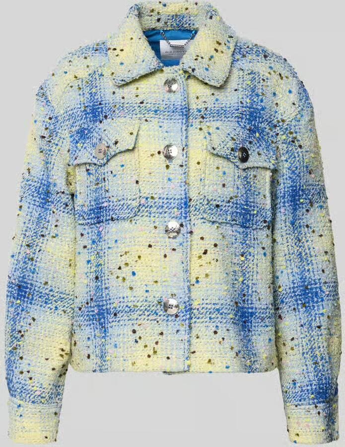 Rich & Royal Regular fit blazer met wol - Foto 2