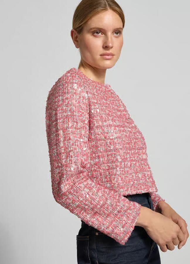 Rich & Royal regular fit blazer met wol