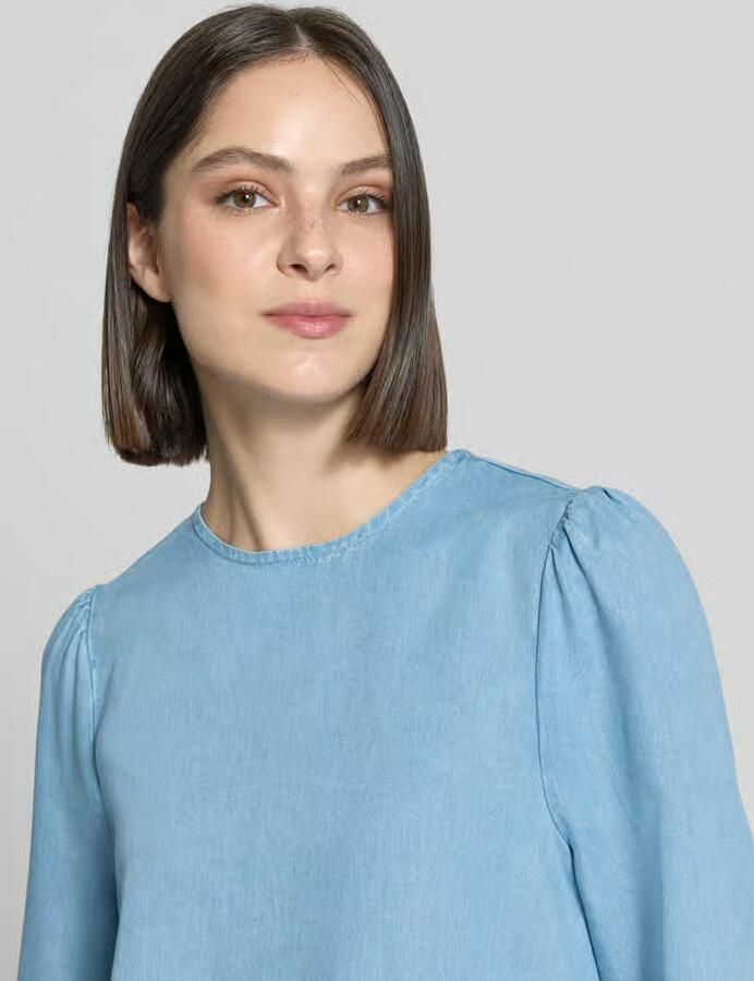 Rich & Royal regular fit blouse in denim-look