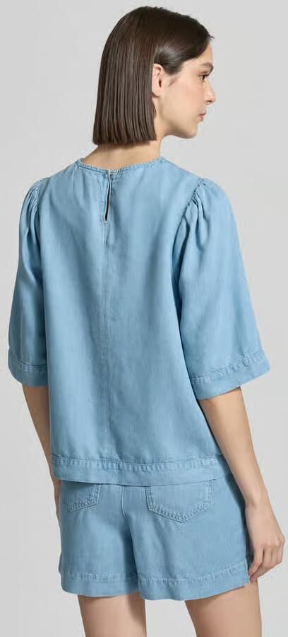 Rich & Royal regular fit blouse in denim-look - Foto 3