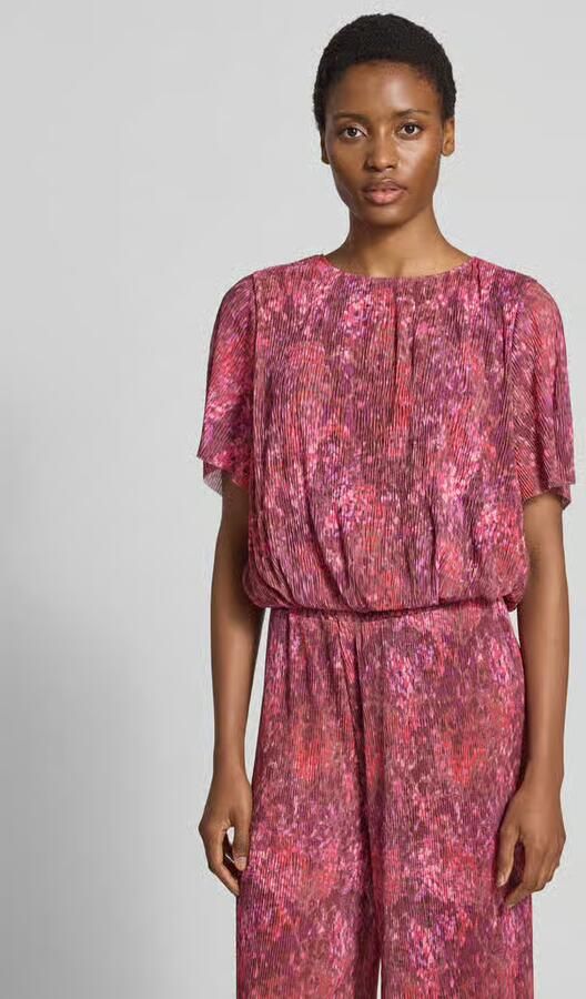 Rich & Royal regular fit blouse in plissélook - Foto 3