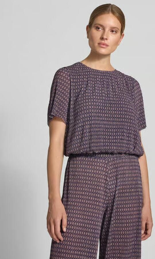 Rich & Royal Regular fit blouse met plooienlook - Foto 3