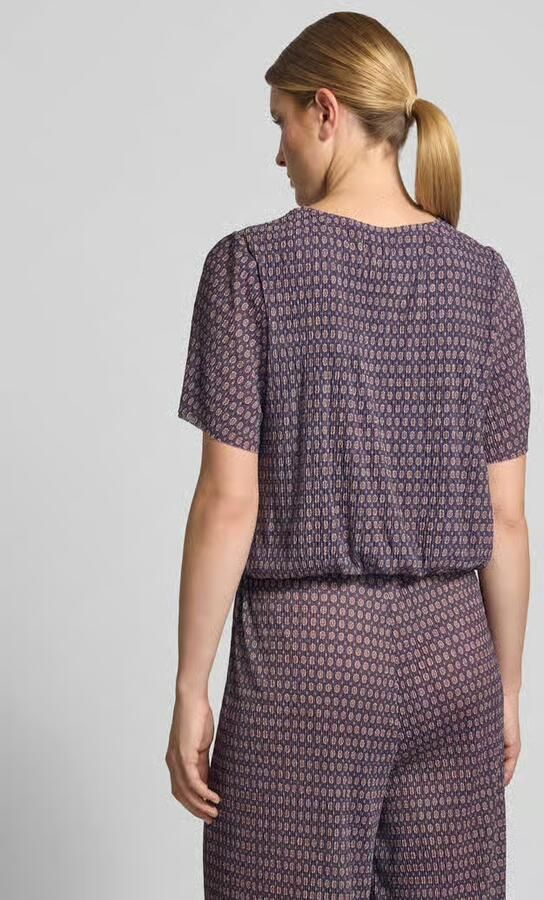Rich & Royal Regular fit blouse met plooienlook - Foto 2