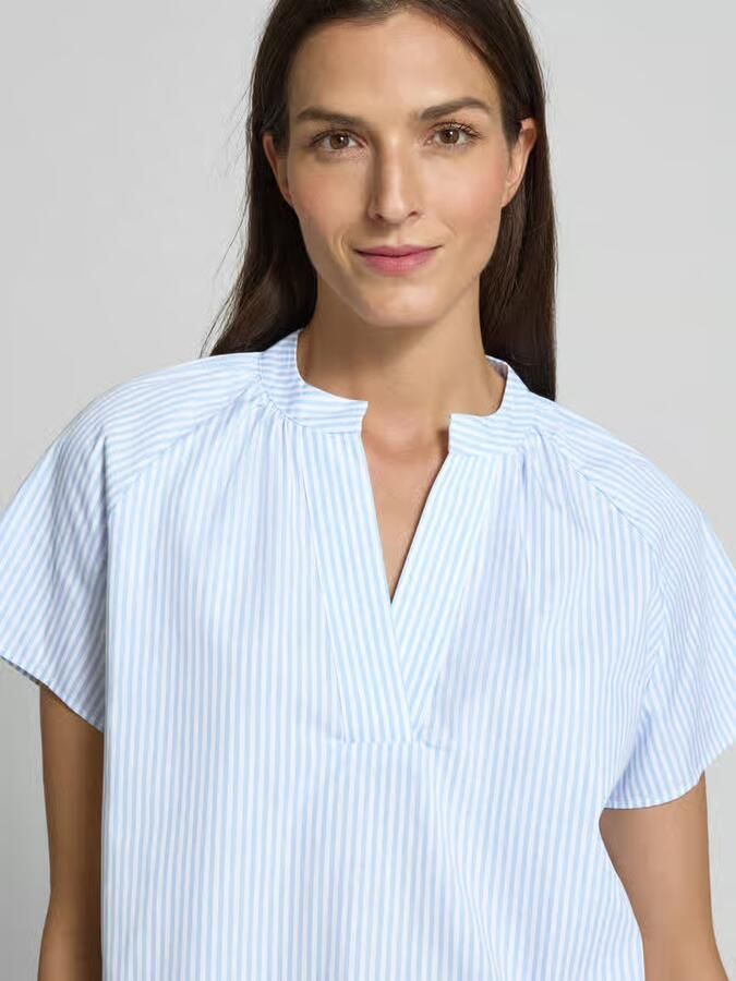 Rich & Royal Regular fit blouse met tuniekkraag