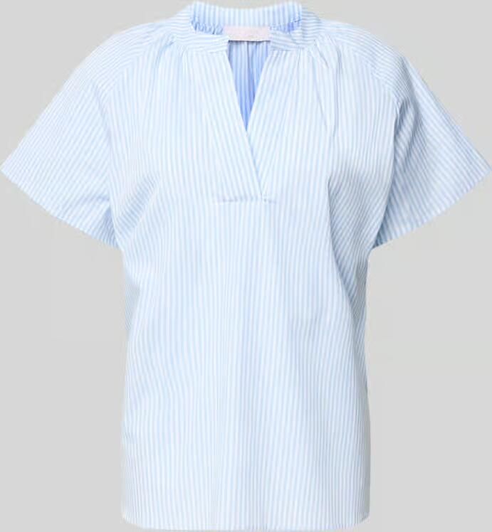 Rich & Royal Regular fit blouse met tuniekkraag - Foto 7