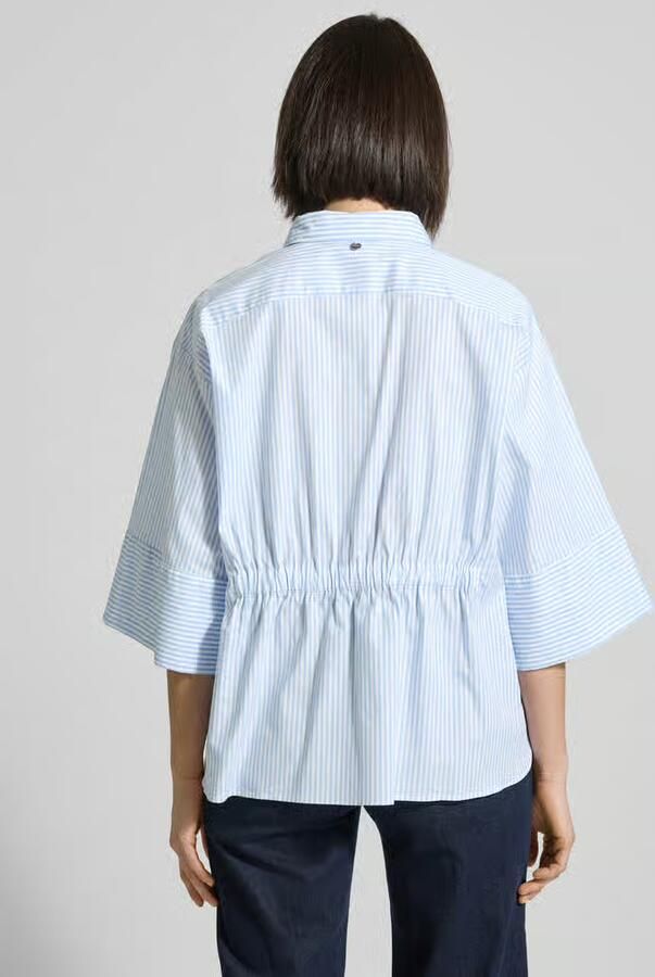 Rich & Royal Regular fit blouse met tunnelkoord