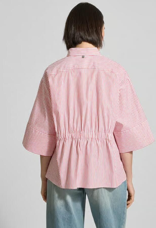 Rich & Royal Regular fit blouse met tunnelkoord - Foto 2