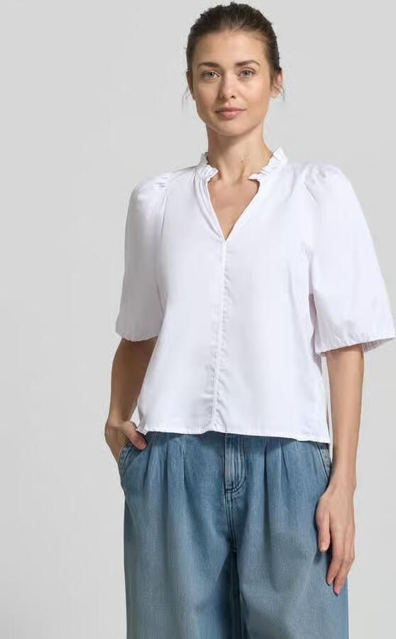 Rich & Royal regular fit blouse met V-hals - Foto 2