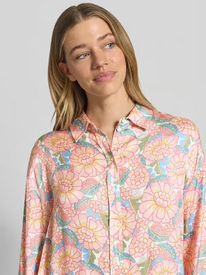 Rich & Royal regular fit blouse van viscose in all-over look