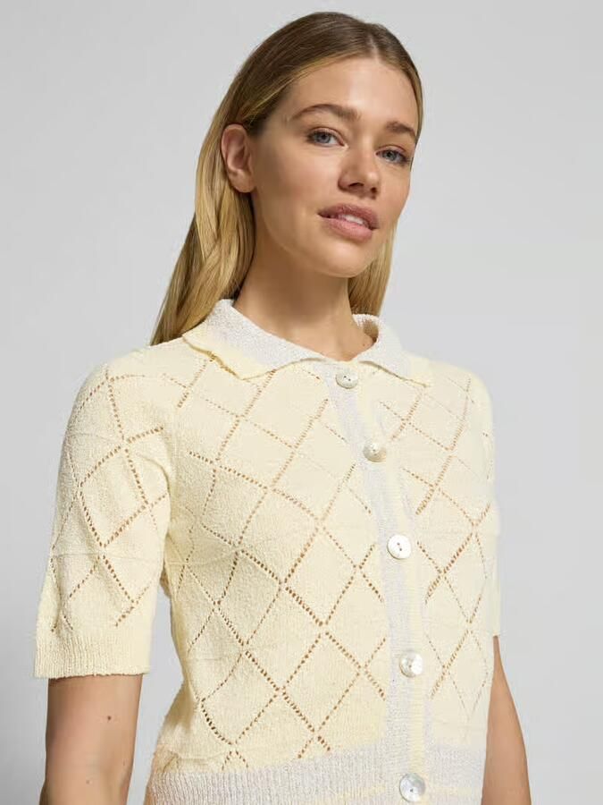 Rich & Royal regular fit cardigan in brei-look