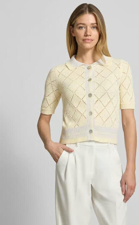 Rich & Royal regular fit cardigan in brei-look - Foto 2