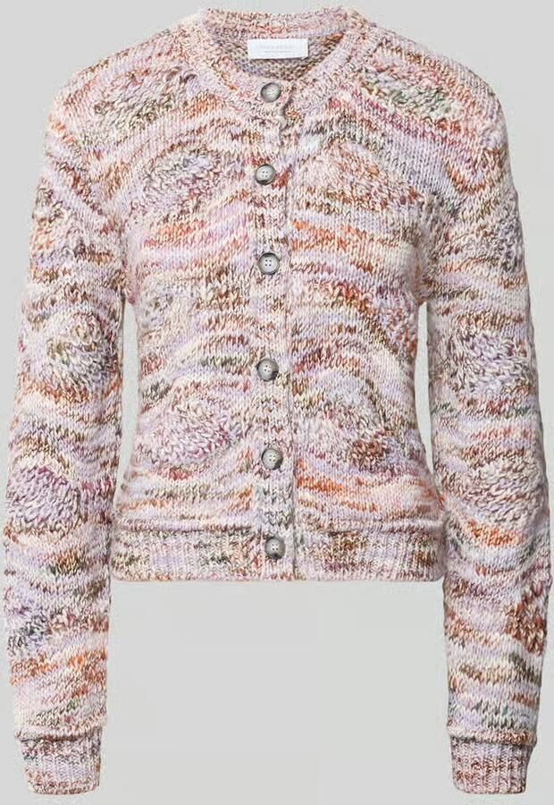 Rich & Royal Regular fit cardigan met wol - Foto 2