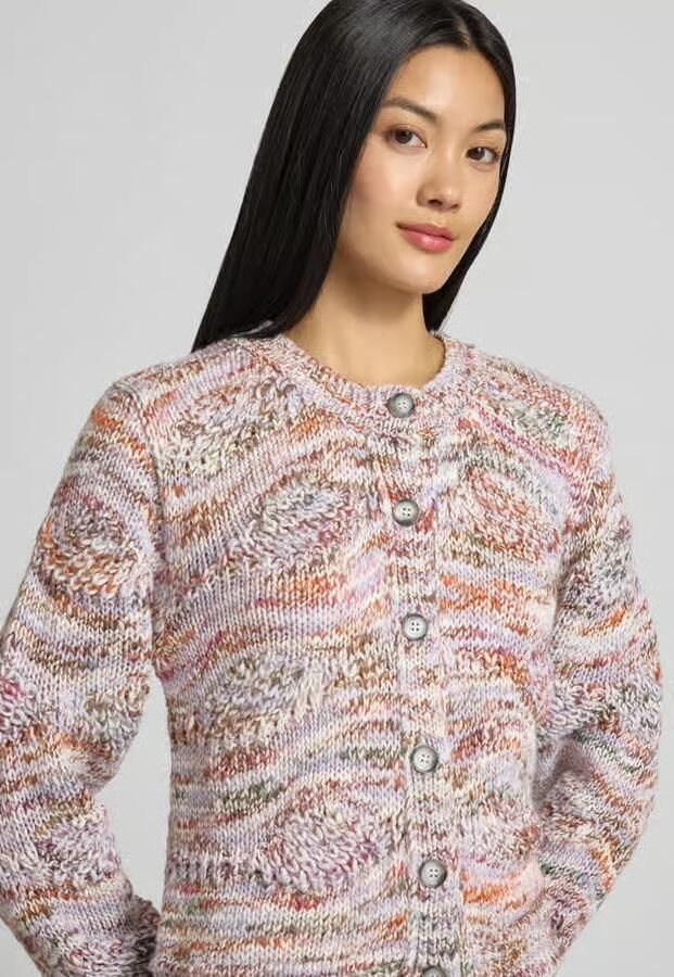 Rich & Royal Regular fit cardigan met wol