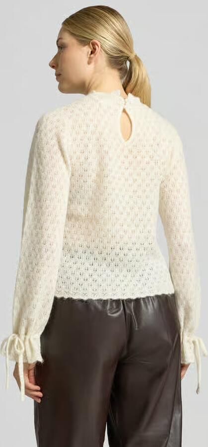 Rich & Royal Regular fit gebreide pullover van wolmix met alpaca-aandeel - Foto 3