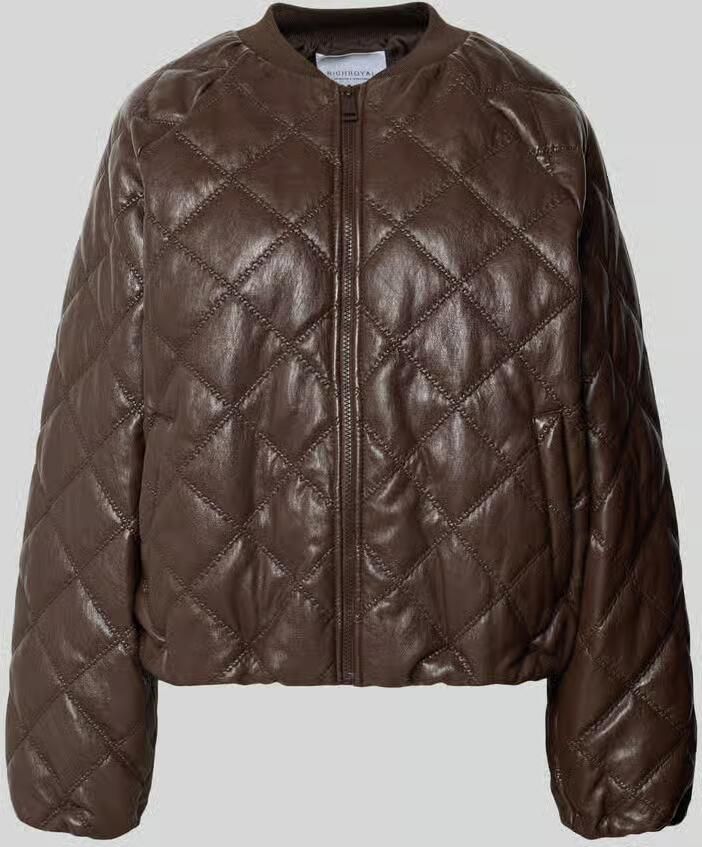 Rich & Royal regular fit jack in doorgestikt design