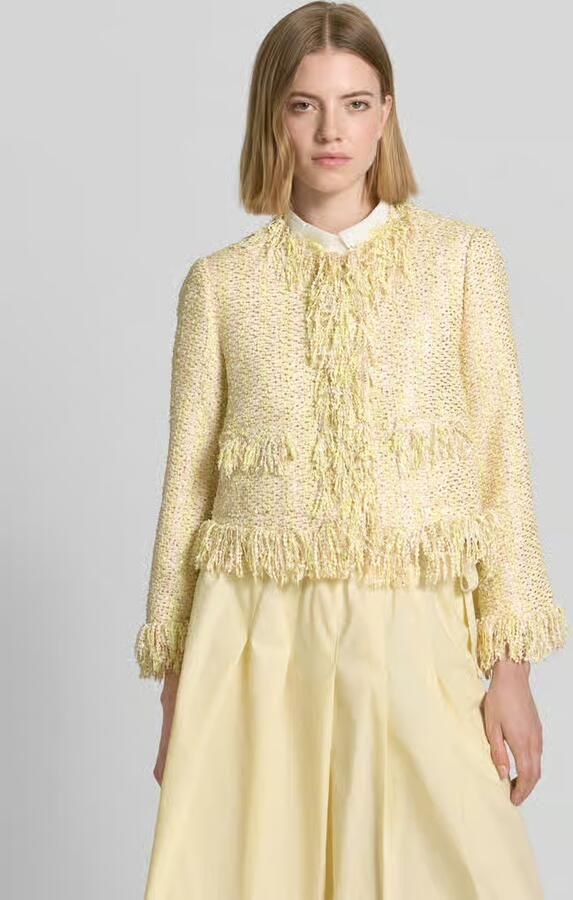 Rich & Royal regular fit jas met bouclé-look - Foto 3